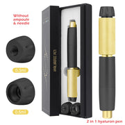 0.3/0.5ML Hyaluron Acid Pen Reduce Blemishes Wrinkles Thickening Lips Hyaluronic Acid Syringe Atomizer Adjustable Pressure Pen-Health Wisdom™
