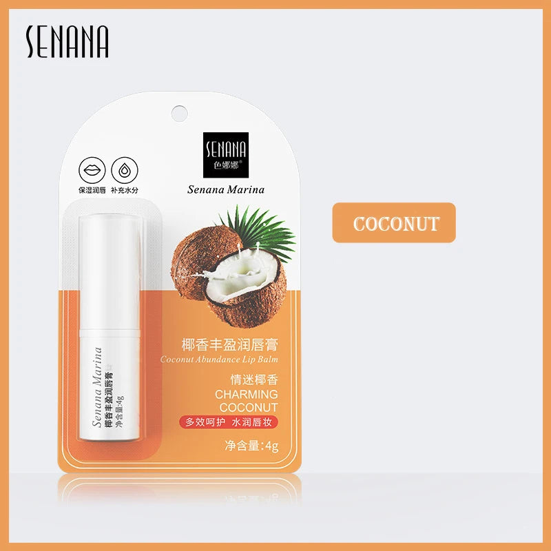 1 Piece Fresh Fruit Moisturizing Lip Balm for Lips Repair Brighten Nourishing Lip Gloss Men and Women Lips Skin Care-Health Wisdom™