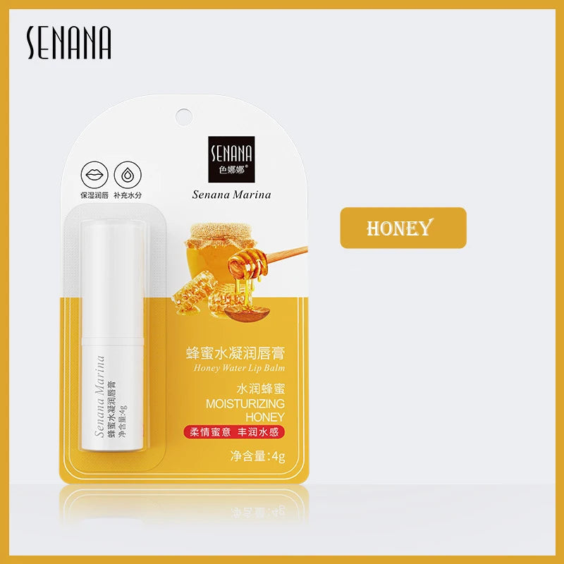 1 Piece Fresh Fruit Moisturizing Lip Balm for Lips Repair Brighten Nourishing Lip Gloss Men and Women Lips Skin Care-Health Wisdom™