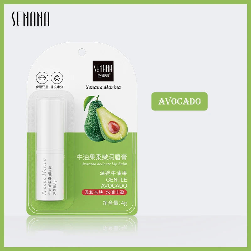 1 Piece Fresh Fruit Moisturizing Lip Balm for Lips Repair Brighten Nourishing Lip Gloss Men and Women Lips Skin Care-Health Wisdom™
