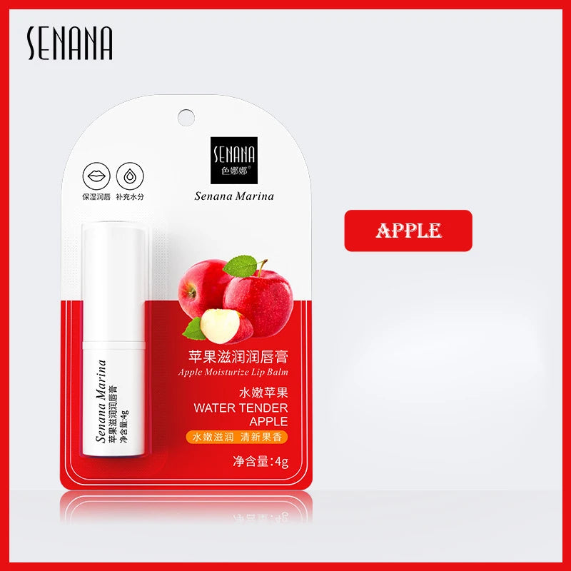 1 Piece Fresh Fruit Moisturizing Lip Balm for Lips Repair Brighten Nourishing Lip Gloss Men and Women Lips Skin Care-Health Wisdom™