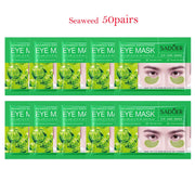 100Pcs=50Pairs Crystal Collagen Eye Mask Moisturizing Anti Dark Circles Anti-wrinkle Sakura Eye Patches Skin Care for Eyes-Health Wisdom™