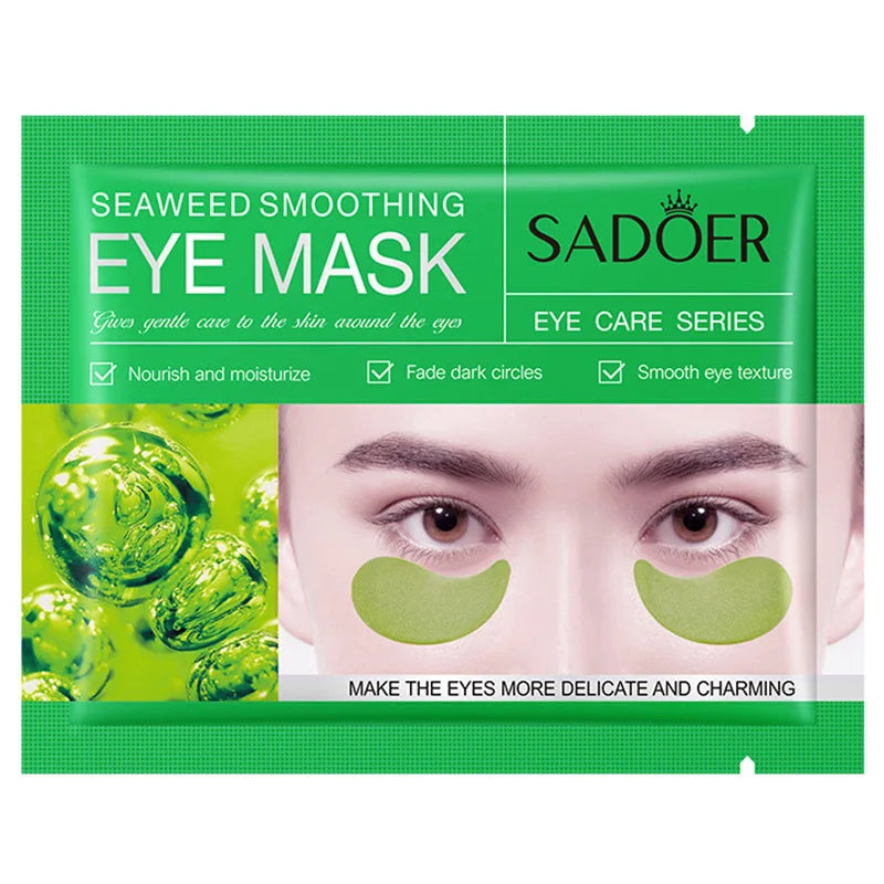 100Pcs=50Pairs Crystal Collagen Eye Mask Moisturizing Anti Dark Circles Anti-wrinkle Sakura Eye Patches Skin Care for Eyes-Health Wisdom™
