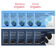 100Pcs=50Pairs Crystal Collagen Eye Mask Moisturizing Anti Dark Circles Anti-wrinkle Sakura Eye Patches Skin Care for Eyes-Health Wisdom™