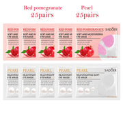 100Pcs=50Pairs Crystal Collagen Eye Mask Moisturizing Anti Dark Circles Anti-wrinkle Sakura Eye Patches Skin Care for Eyes-Health Wisdom™