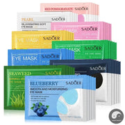 100Pcs=50Pairs Crystal Collagen Eye Mask Moisturizing Anti Dark Circles Anti-wrinkle Sakura Eye Patches Skin Care for Eyes-Health Wisdom™
