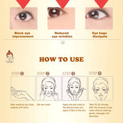 100Pcs=50Pairs Gold Collagen Crystal Eye Mask Anti Wrinkle Eye Patches Moisturizing Nourishing Anti Aging Eyes Care for Beauty-Health Wisdom™