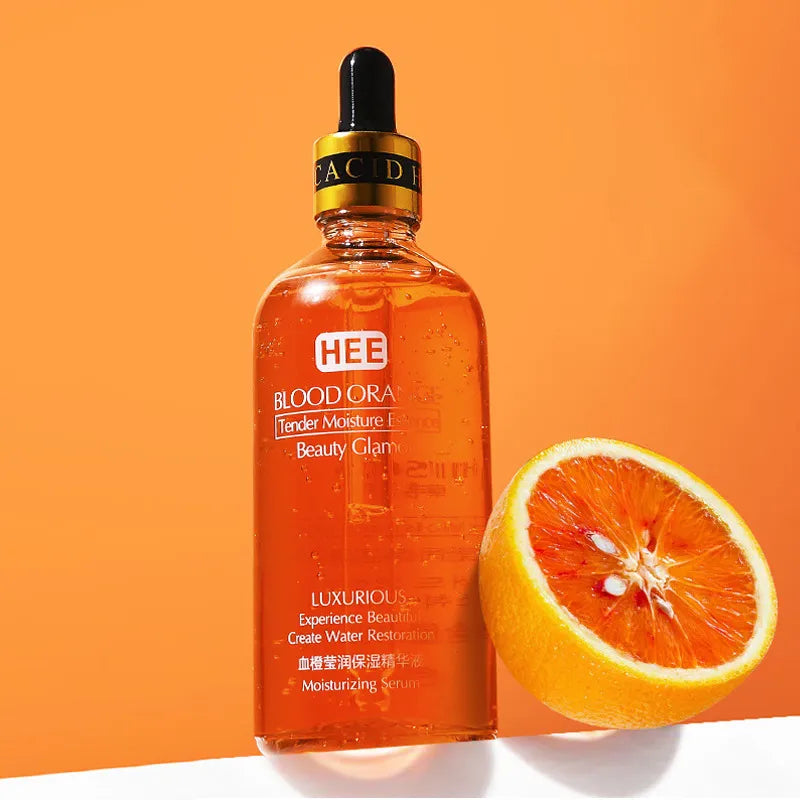 100ml Blood Orange Vitamin C Facial Essence Revitalizing Moisturizing Lifting Firming Brightening Skin Tone Nicotinamide Serum-Health Wisdom™