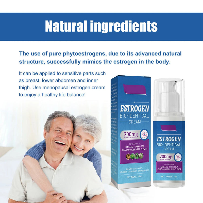 100ml Estrogen Cream For Menopause Relief Balances Hormone Levels Women Health Product Body Care Supplies-Health Wisdom™