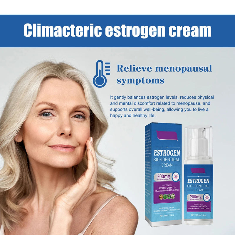 100ml Estrogen Cream For Menopause Relief Balances Hormone Levels Women Health Product Body Care Supplies-Health Wisdom™