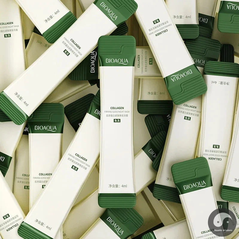 100pcs BIOAQUA Centella Collagen Sleeping Facial Masks Moisturizing Anti-aging Oil-control Korean Face Mask Skin Care for Face-Health Wisdom™