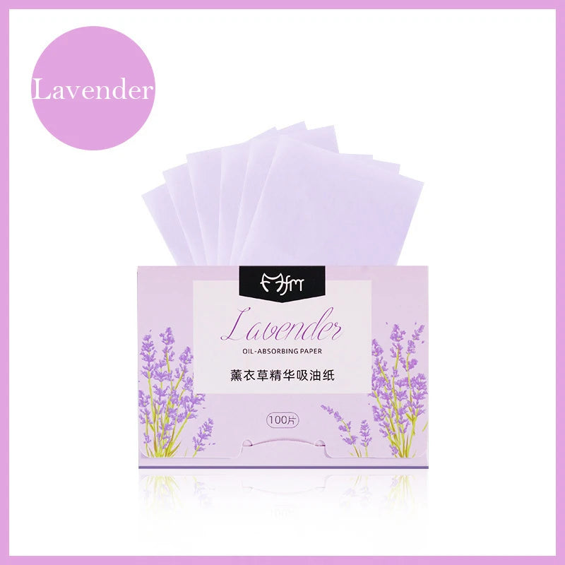100pcs Facial Absorbent Paper Face Wipes Matcha Anti-grease Paper Oil Absorbing Sheets Cosmetics Makeup Facial Cleaning Tools-Health Wisdom™