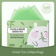 100pcs Fragrance Facial Oil Absorbing Paper facial absorbent paper Face Oil Absorbing Sheets Makeup Tools Skin Care for Women-Health Wisdom™