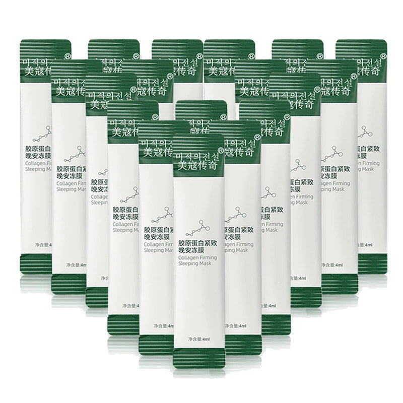 100pcs Korean Collagen Sleeping Facial Masks Moisturizing Anti-wrinkle Repairing Brighten Skin Face Mask Korean Skin Care-Health Wisdom™