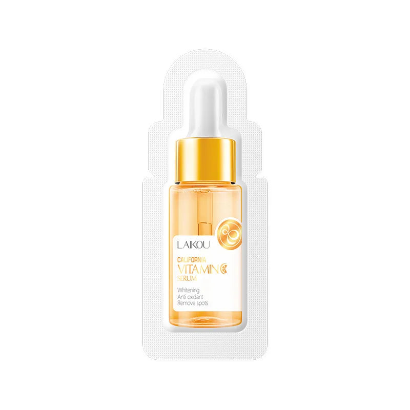 100pcs LAIKOU Vitamin C Serum Facial Essence Moisturizing Hydrating Anti-Aging Anti Wrinkle Whitening Serum Skin Care Products-Health Wisdom™