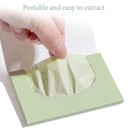 100pcs Matcha Facial Absorbent Paper Anti-Grease Face Oil Absorbing Sheets Oil Removing Paper Skincare Products for Women-Health Wisdom™