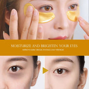 100pcs=50pairs Gold Collagen Eye Mask skincare Anti-Aging Anti Dark Circles Remove Puffiness Moisturizing Eye Patches Skin Care-Health Wisdom™