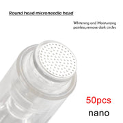 10/50pcs Screw Slot Micro Needle Pen Electric Derma Pen 9pin /12pin /36pin /nano/3D Needles Cartridges for Face Skin Hair Growth-Health Wisdom™