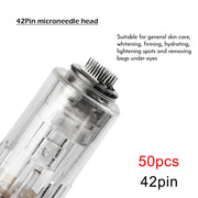 10/50pcs Screw Slot Micro Needle Pen Electric Derma Pen 9pin /12pin /36pin /nano/3D Needles Cartridges for Face Skin Hair Growth-Health Wisdom™