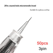 10/50pcs Screw Slot Micro Needle Pen Electric Derma Pen 9pin /12pin /36pin /nano/3D Needles Cartridges for Face Skin Hair Growth-Health Wisdom™