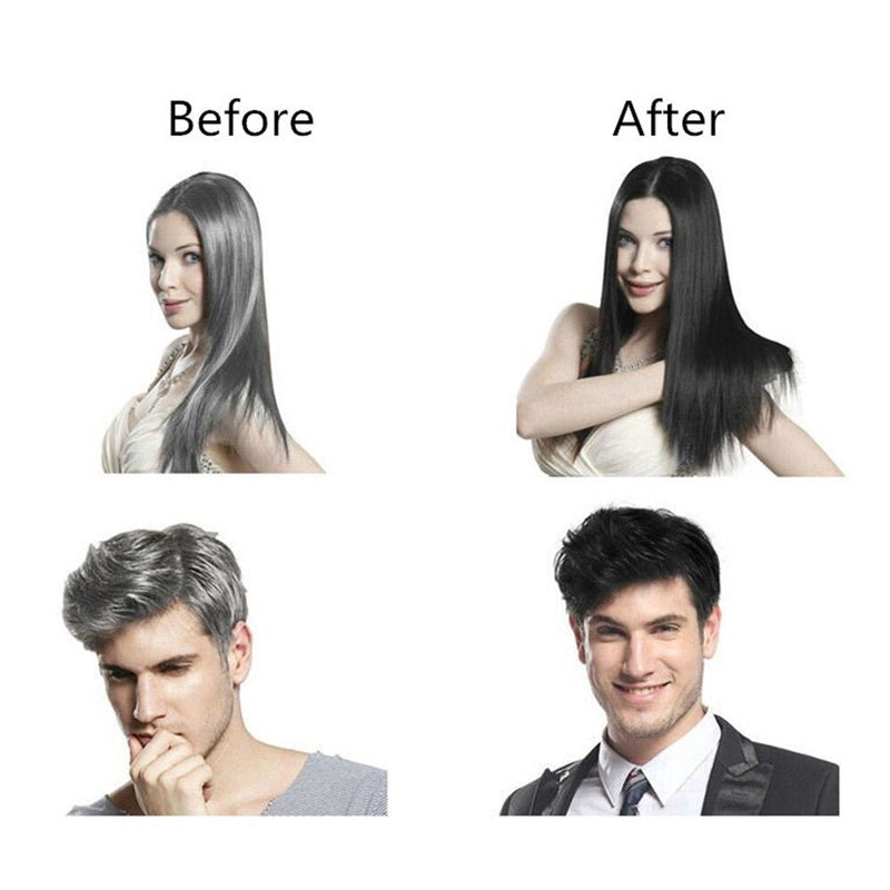 10Pcs 20Pcs Dexe Black Hair Shampoo 5 Mins Dye Hair Into Black Herb Natural Faster Black Hair Restore Colorant Shampoo Treatment-Health Wisdom™