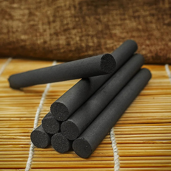 10Pcs Micro Smoke Moxa Sticks Mugwort Smokeless Roll Warm Acupuncture Massage Therapy Chinese Herbal Health Care 12*120mm