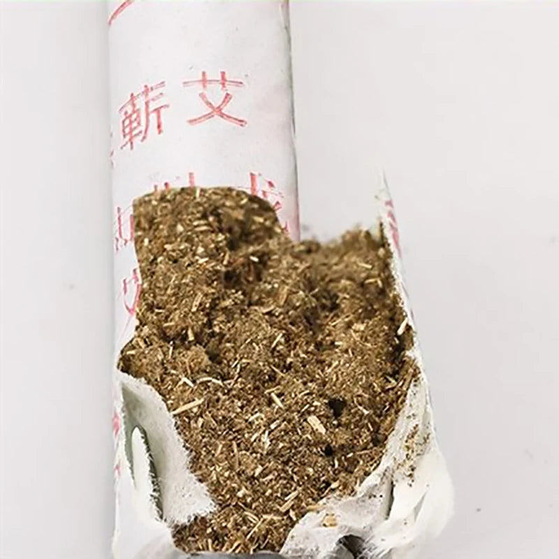10Pcs Moxibustion Rolls Moxa Sticks with Lower Burning Temperature Warm Acupoint Massage Therapy Chinese Medicine Health Care-Health Wisdom™