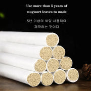 10Pcs Moxibustion Sticks Moxa Roll Burner Box Chinese Medicines Moxas Therapy Acupuncture Massage Warm Uterus Stomach Health-Health Wisdom™