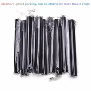 10Pcs Smokeless Moxa Rolls Chinese Traditional Wormwood Mugwort Stick Black Roller Burner Moxibustion Acupuncture Massage-Health Wisdom™
