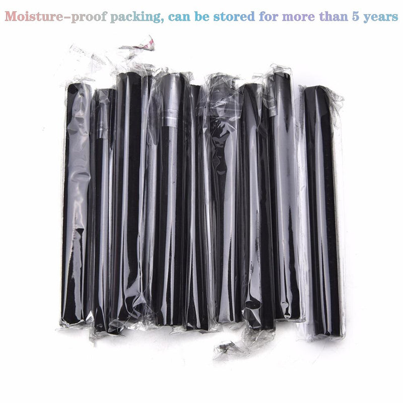 10Pcs Smokeless Moxa Rolls Chinese Traditional Wormwood Mugwort Stick Black Roller Burner Moxibustion Acupuncture Massage-Health Wisdom™
