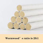 10Pcs/Box Moxibustion Stick Using Nature Wormwood Chinese Medicine Moxa Care Warm Meridian Massage Relieve Pain Health Care-Health Wisdom™