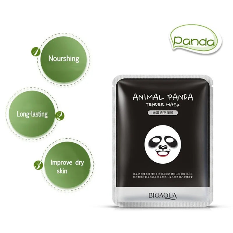 10pcs BIOAQUA Animal Pattern Facial Masks Moisturizing Oil Control Nourishing sknicare Face Mask Facial Skin Care Products-Health Wisdom™