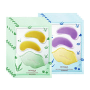 10pcs BIOAQUA Collagen Eye Mask Lip Mask Combination Moisturizing Lip Patch Anti-wrinkle Anti Dark Circles Eye Patches Skin Care-Health Wisdom™
