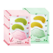 10pcs BIOAQUA Collagen Eye Mask Lip Mask Combination Moisturizing Lip Patch Anti-wrinkle Anti Dark Circles Eye Patches Skin Care-Health Wisdom™