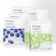 10pcs BIOAQUA Fresh Fruits Face Masks Centella Cucumber Aloe Vera Facial Mask Moisturizing Hydrating Facial Skin Care for Beauty-Health Wisdom™