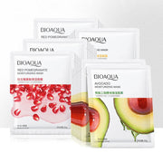 10pcs BIOAQUA Fresh Fruits Face Masks Centella Cucumber Aloe Vera Facial Mask Moisturizing Hydrating Facial Skin Care for Beauty-Health Wisdom™