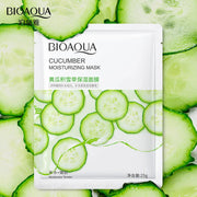 10pcs BIOAQUA Fresh Fruits Face Masks Centella Cucumber Aloe Vera Facial Mask Moisturizing Hydrating Facial Skin Care for Beauty-Health Wisdom™