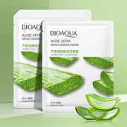 10pcs BIOAQUA Fresh Fruits Face Masks Centella Cucumber Aloe Vera Facial Mask Moisturizing Hydrating Facial Skin Care for Beauty-Health Wisdom™