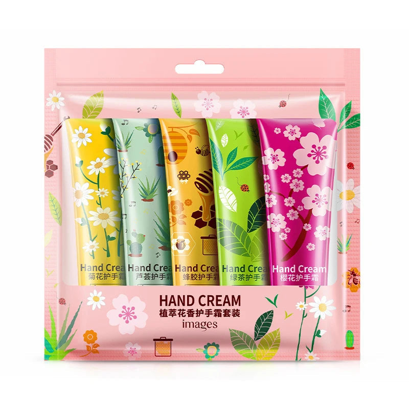 10pcs BIOAQUA Fruit Fragrance Hand Cream Sakura Moisturizing Handcream Sets Hand Care Anti-wrinkle Anti Chap Skin Care for Hands-Health Wisdom™