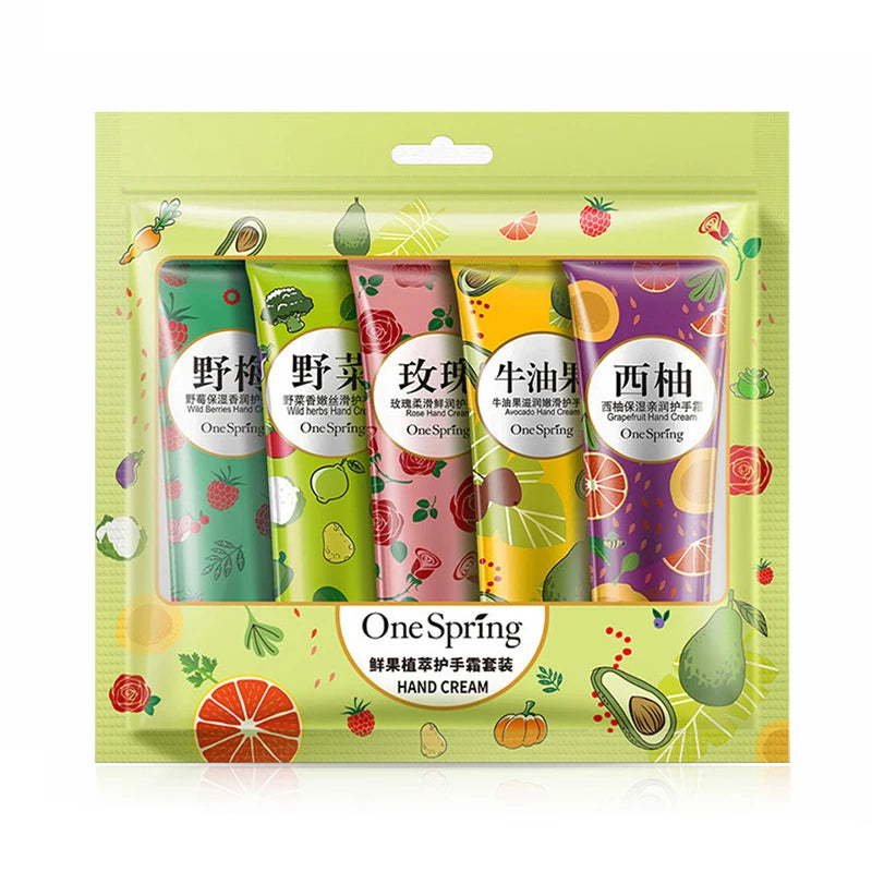 10pcs BIOAQUA Fruit Fragrance Hand Cream Sakura Moisturizing Handcream Sets Hand Care Anti-wrinkle Anti Chap Skin Care for Hands-Health Wisdom™
