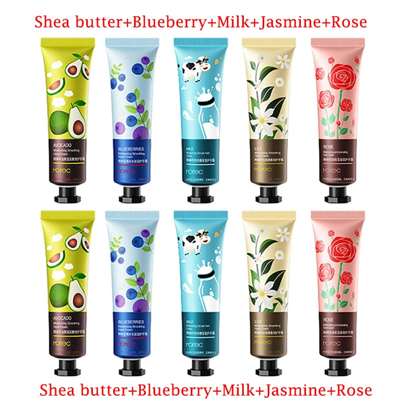 10pcs BIOAQUA Fruits Hand Cream Sets Moisturizing Sakura Hands Cream Anti-chapping Nourishing Repairing Handcream Hand Skin Care-Health Wisdom™