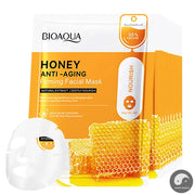 10pcs BIOAQUA Honey Anti-Aging Firming Face Mask Repairing Facial Masks Anti Wrinkle Beauty skincare Masks for Face Skin Care-Health Wisdom™