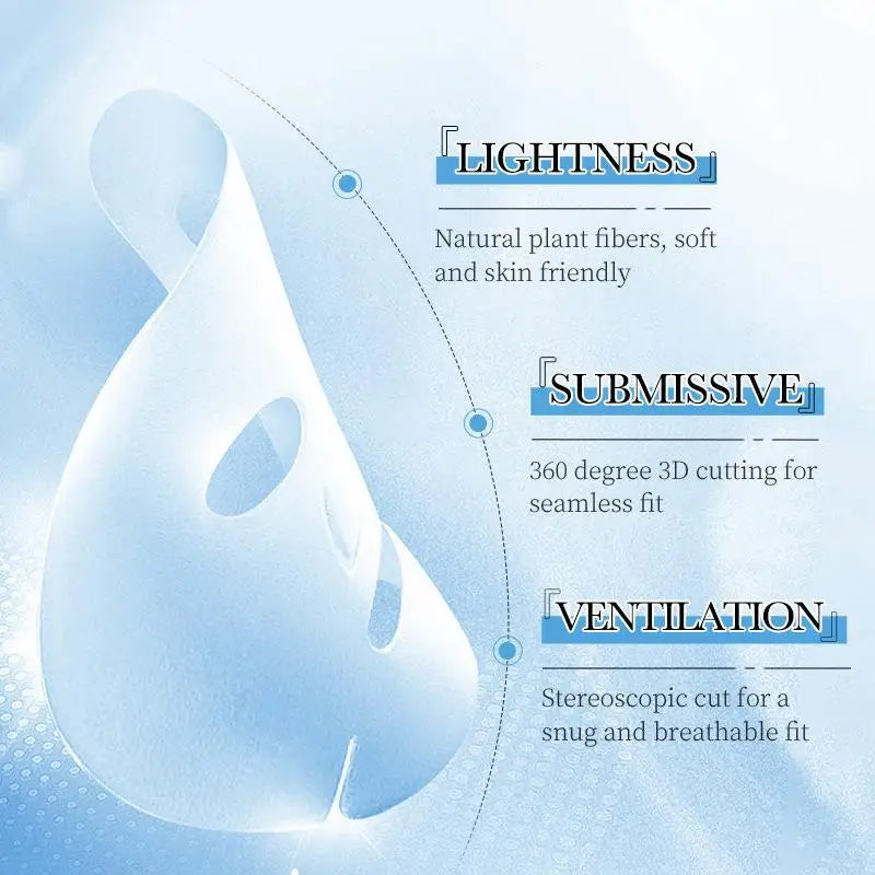 10pcs BIOAQUA Hyaluronic Acid Collagen Face Mask Sets Moisturizing Anti Wrinkle Whitening Facial Masks Skin Care Products-Health Wisdom™