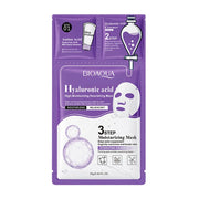 10pcs BIOAQUA Hyaluronic Acid Collagen Face Mask Sets Moisturizing Anti Wrinkle Whitening Facial Masks Skin Care Products-Health Wisdom™