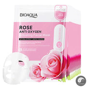 10pcs BIOAQUA Rose Face Mask skincare Moisturizing Brightening Anti-aging Nourishing Facial Masks for Beauty Face Skin Care-Health Wisdom™