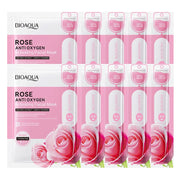 10pcs BIOAQUA Snail Collagen Hyaluronic Acid Face Mask skincare Moisturizing Anti Wrinkle Whitening Facial Masks Face Skin Care-Health Wisdom™