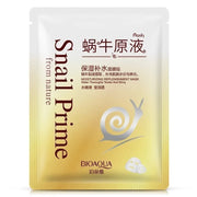 10pcs BIOAQUA Snail Essence Face Masks Moisturizing Anti-aging Tender and Smooth Whitening Facial Mask for Face Beauty Skin Care-Health Wisdom™