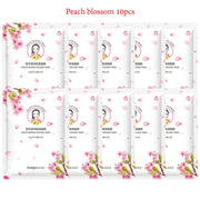 10pcs BIOAQUA Snail Hyaluronic Acid Face Mask Moisturizing Soothing Anti-aging skincare Facial Mask Sheet Masks Korean Skin Care-Health Wisdom™