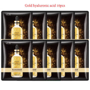 10pcs BIOAQUA Snail Hyaluronic Acid Face Mask Moisturizing Soothing Anti-aging skincare Facial Mask Sheet Masks Korean Skin Care-Health Wisdom™