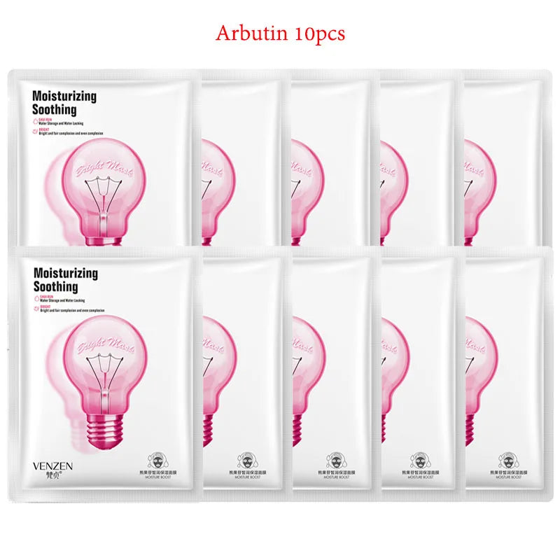 10pcs BIOAQUA Snail Hyaluronic Acid Face Mask Moisturizing Soothing Anti-aging skincare Facial Mask Sheet Masks Korean Skin Care-Health Wisdom™